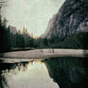 Yosemite Valley Merced River Art Print
