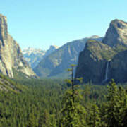 Yosemite Valley View 6667 Art Print