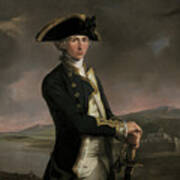 Young Captain Horatio Nelson Art Print