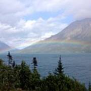 Yukon Rainbow Art Print