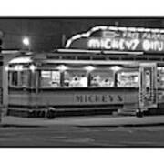 037 - Dining Car Art Print