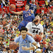 2017 March Madness College Basketball Preview Sports Illustrated Cover #1 Art Print