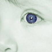 Baby Boy's Eye #1 Art Print