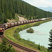 Bow River Valley, Canadian Pacific #1 Art Print
