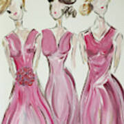 Bridesmaids #1 Art Print