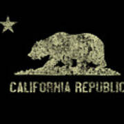 California Republic Vintage #1 Art Print