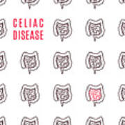 Celiac Disease #1 Art Print