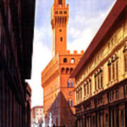 Florence Travel Poster #1 Art Print