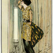 French Fashions Of The 20th Century #1 Art Print