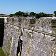 High Angle View Of A Fort, Castillo De #1 Art Print