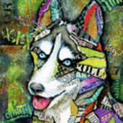 Husky #1 Art Print