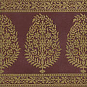 Indian Textile #1 Art Print