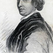 John Dryden, English Dramatist And Poet #1 Art Print