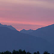 Kamnik Alps Sunset #1 Art Print