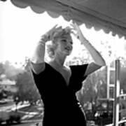 Marilyn Monroe At The Beverly Hills #1 Art Print