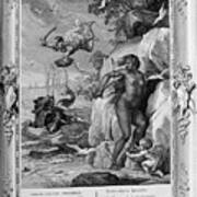 Perseus Delivers Andromeda From The Sea #1 Art Print