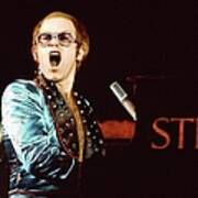 Photo Of Elton John #1 Art Print