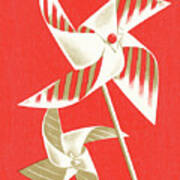 Pinwheels #1 Art Print