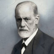 Psychiatrist Sigmund Freud #1 Art Print