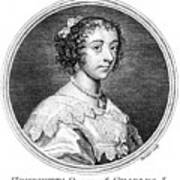 Queen Henrietta Maria, Queen Consort #1 Art Print