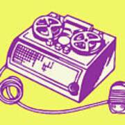 Reel to Reel Tape Deck #1 Drawing by CSA Images - Pixels