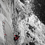Rock Climber, Yosemite, California #1 Art Print