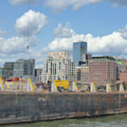 Rusting Barge #1 Art Print