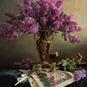 Still Life With Flowers #1 Art Print