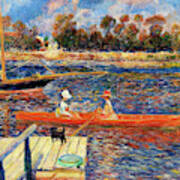 The Seine At Argenteuil - Digital Remastered Edition #1 Art Print