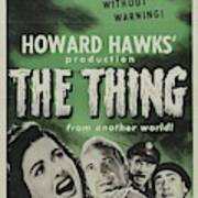 The Thing From Another World -1951-. #1 Art Print