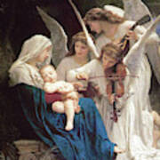 The Virgin Mary With Angels 102 #1 Art Print