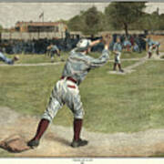 Thrown Out On 2nd 1887 #1 Art Print