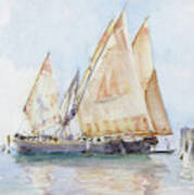 Venetian Sails Art Print