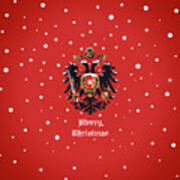 Christmas Habsburg Doppeladler Art Print