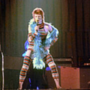 Ziggy Stardust Era Bowie In La #1 Art Print