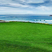 10th Hole At Pebble Beach Golf Links Art Print