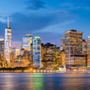 New York, New York, Usa Skyline #11 Art Print