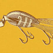 Fishing Lure #12 Drawing by CSA Images - Pixels