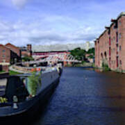 13/09/18  Manchester. Castlefields. The Bridgewater Canal. Art Print