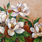 13397 Magnolia Inspiration Art Print