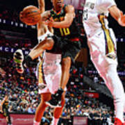 New Orleans Pelicans V Atlanta Hawks Art Print