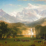 The Rocky Mountains, Lander's Peak #17 Art Print