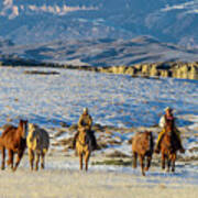 Usa, Wyoming Hideout Horse Ranch #17 Art Print