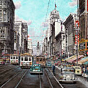 1941 Market St. San Francisco Art Print