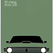 1970 Ford Mustang Boss 302 Art Print