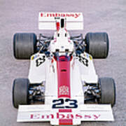 1975 Embassy Hill Gh2 Formula 1 Racing Art Print