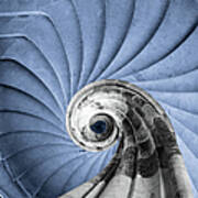 Ancient Spiral Staircase #2 Art Print