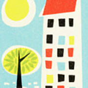 Apartment Building #2 Art Print