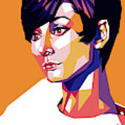 Audrey Hepburn #2 Art Print