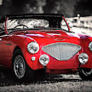 Austin Healey 100 #1 Art Print